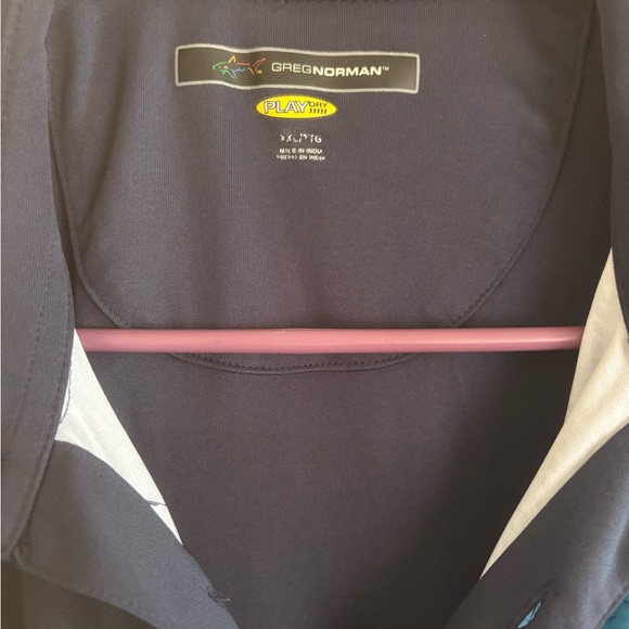 Greg Norman Collection Blue Polo Shirt Casual Style - Picture 2 of 4